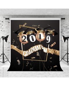 Kate 5x7ft 2019 Graduation Photography Backdrop Party Decor Banner Background Prom Night Decoration